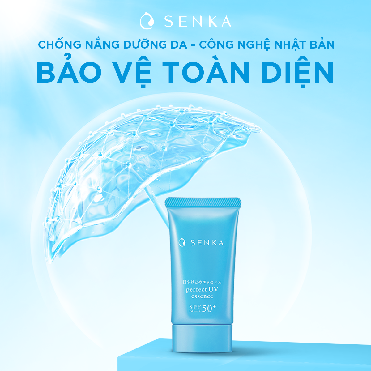 Mô tả Tinh chất chống nắng Senka Perfect UV Essence 50g - 1