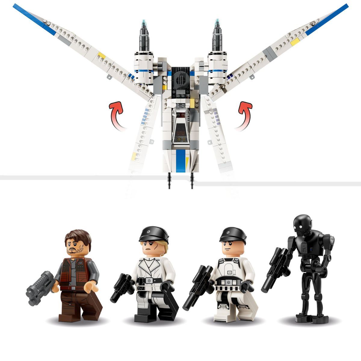 Mô tả LEGO STAR WARS 75399 Đồ Chơi Lắp Ráp Tàu Chiến U-Wing Andor (594 chi tiết) - 10