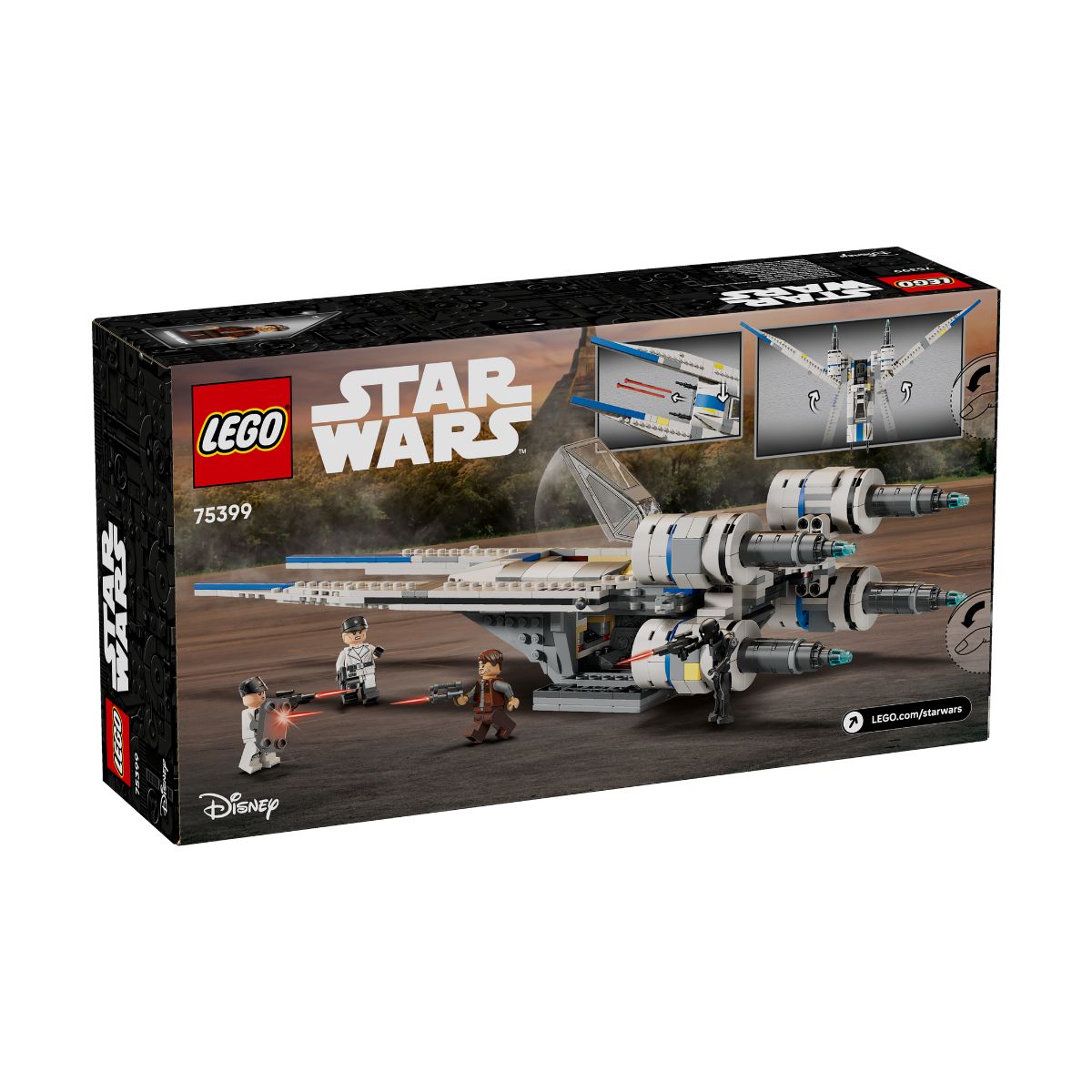 Mô tả LEGO STAR WARS 75399 Đồ Chơi Lắp Ráp Tàu Chiến U-Wing Andor (594 chi tiết) - 11
