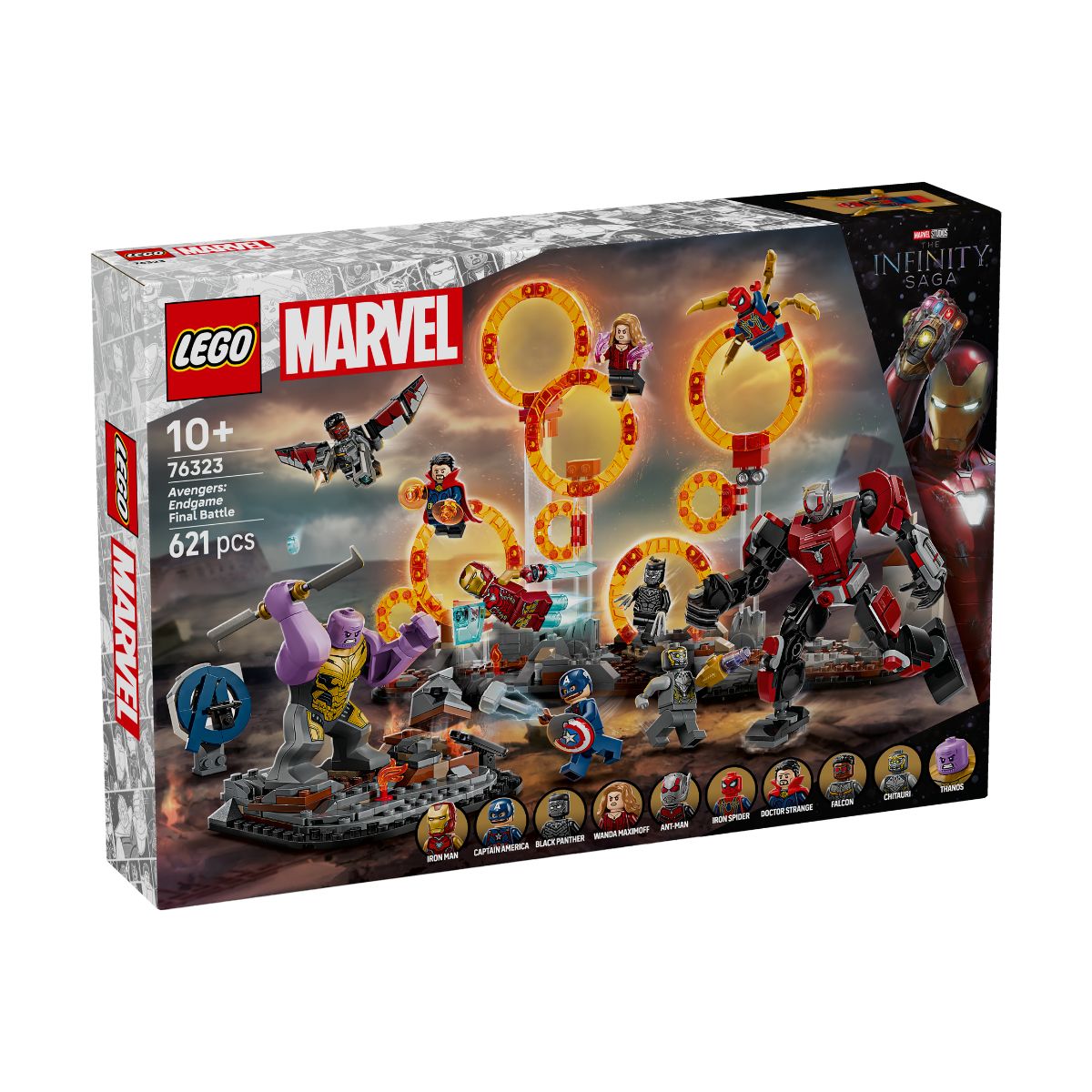 Mô tả LEGO SUPERHEROES 76323 Đồ Chơi Lắp Ráp Avengers: Trận Chiến Cuối Cùng (621 chi tiết) - 1