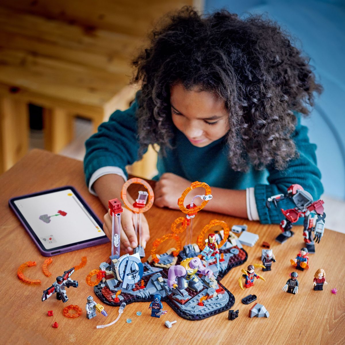 Mô tả LEGO SUPERHEROES 76323 Đồ Chơi Lắp Ráp Avengers: Trận Chiến Cuối Cùng (621 chi tiết) - 5