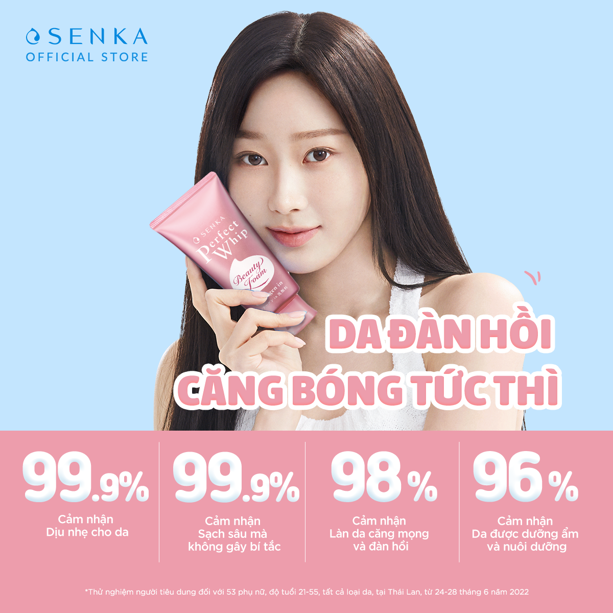 Mô tả Bộ 02 sữa rửa mặt đàn hồi mướt mịn SENKA PERFECT WHIP collagen in 120g/chai - 10