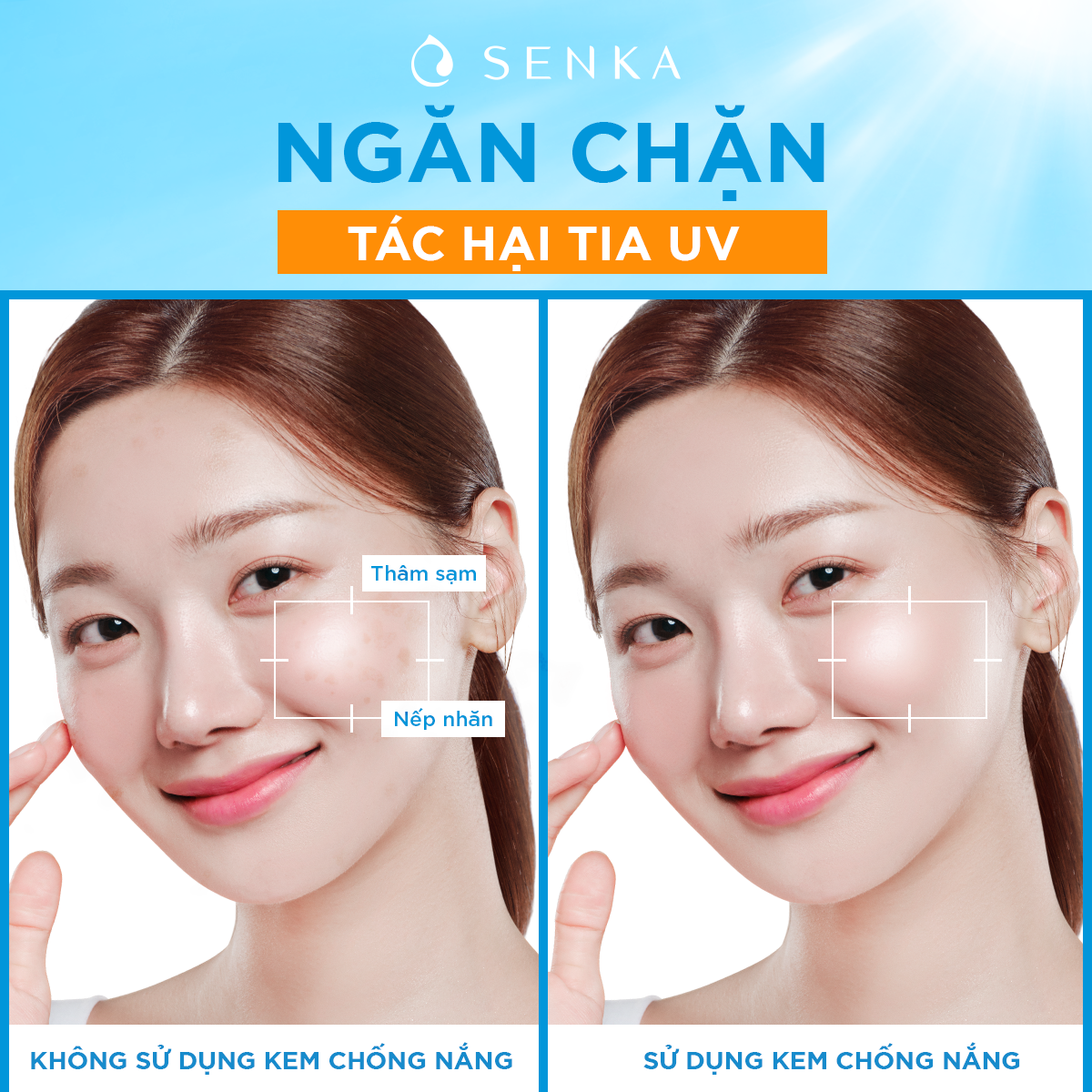 Mô tả Tinh chất chống nắng Senka Perfect UV Essence 50g - 5