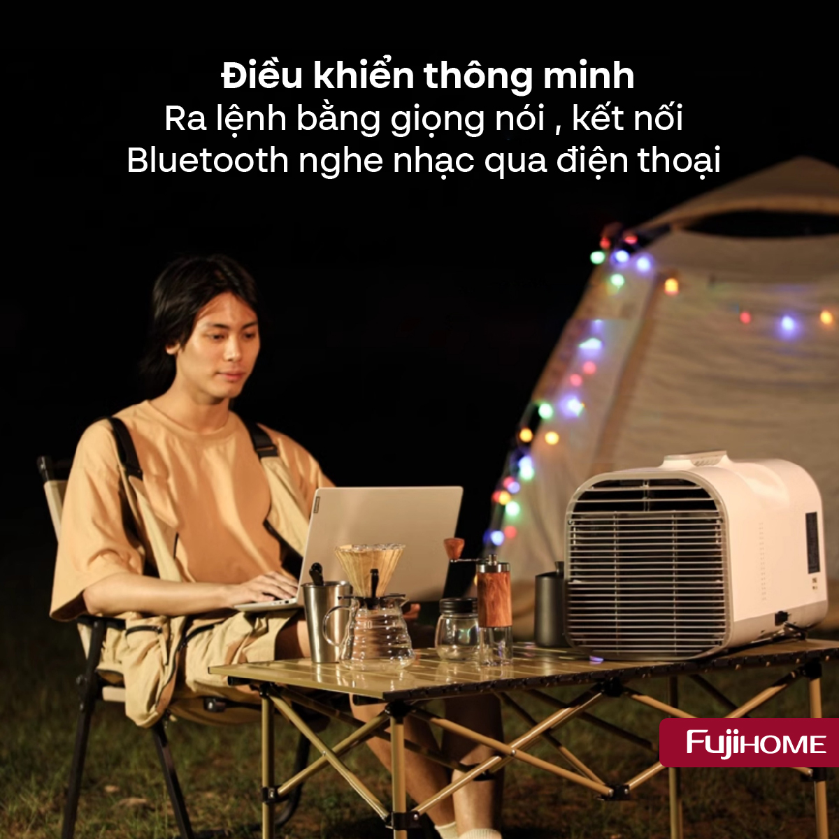 Mô tả Máy điều hòa mini di động thông minh Fujihome PAC04 thiết kế nhỏ gọn, dễ dàng di chuyển, đa dụng - 7
