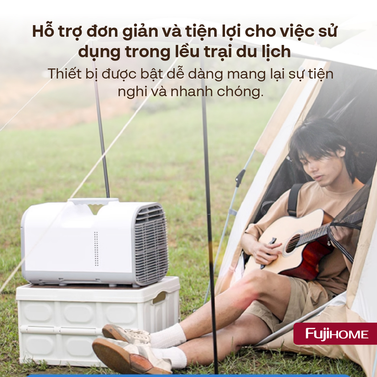 Mô tả Máy điều hòa mini di động thông minh Fujihome PAC04 thiết kế nhỏ gọn, dễ dàng di chuyển, đa dụng - 9