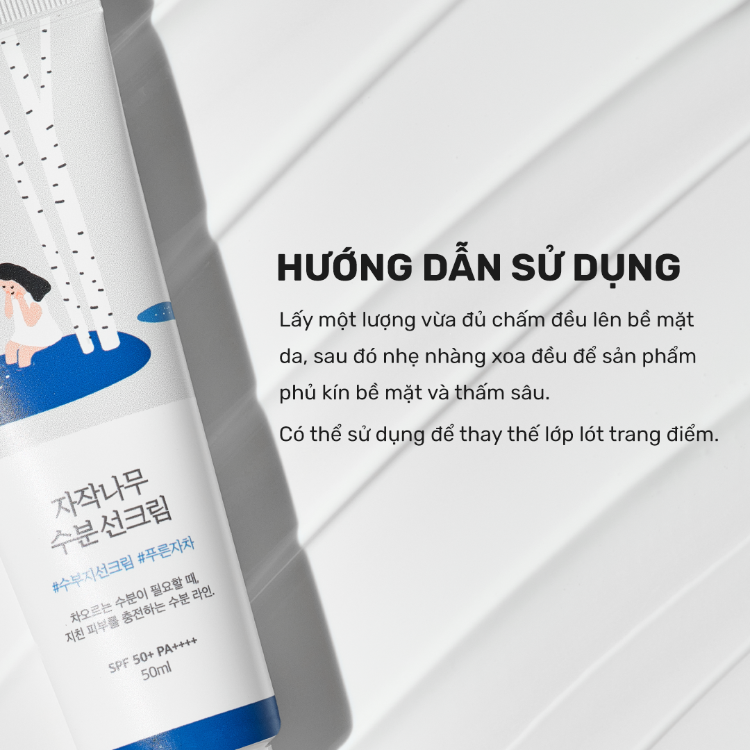 Mô tả Kem chống nắng Round Lab Birch Juice Sunscreen 50ml bảo vệ da quang phổ rộng - 4
