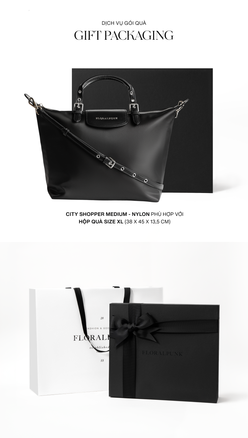 Mô tả Túi Xách Floralpunk City Shopper - Medium - Đeo chéo/Xách tay chất liệu Nylon cao cấp - 9