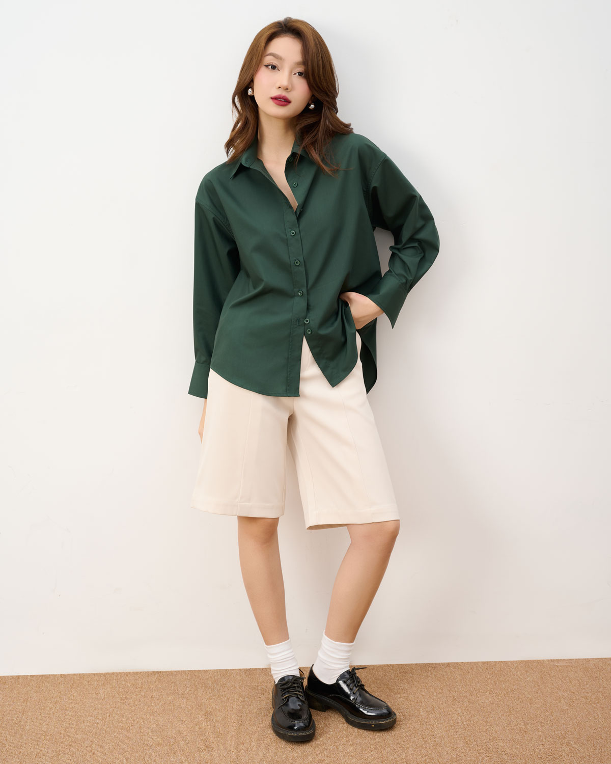 Chi tiết áo sơ mi GILLEE FAS291