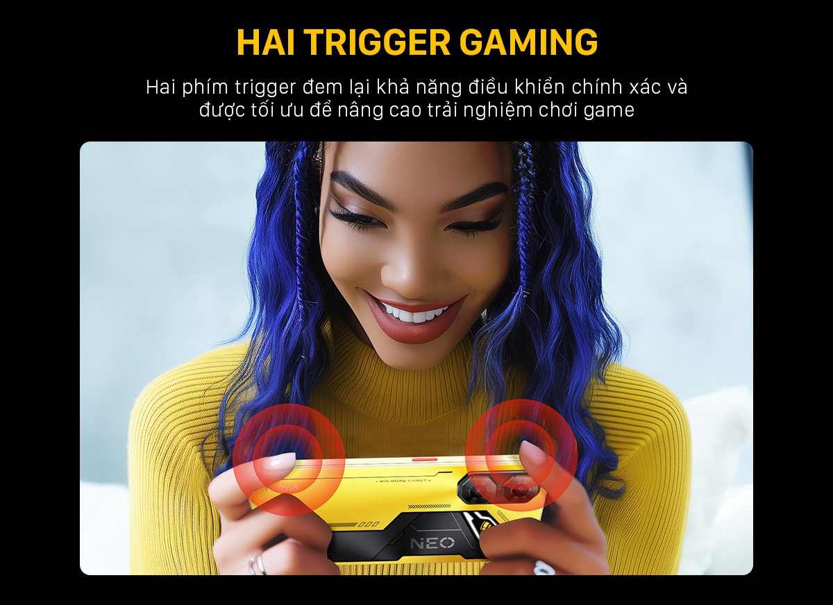 Mô tả Điện thoại Gaming Nubia Neo 3 5G 20(8+12)GB I 256GB I 6.8" 120hz I Chip T8300 I Pin 6000mAh - 3