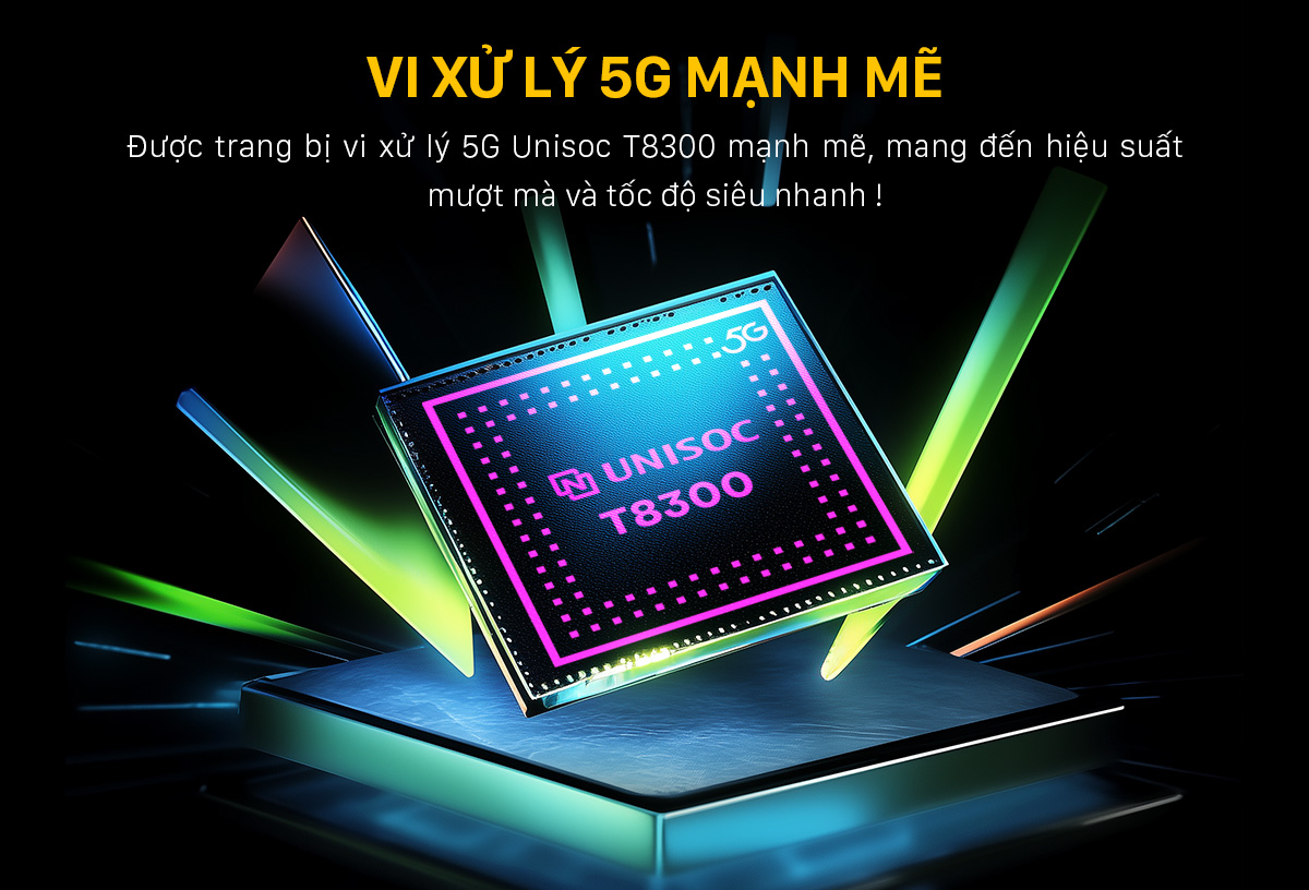 Mô tả Điện thoại Gaming Nubia Neo 3 5G 20(8+12)GB I 256GB I 6.8" 120hz I Chip T8300 I Pin 6000mAh - 7