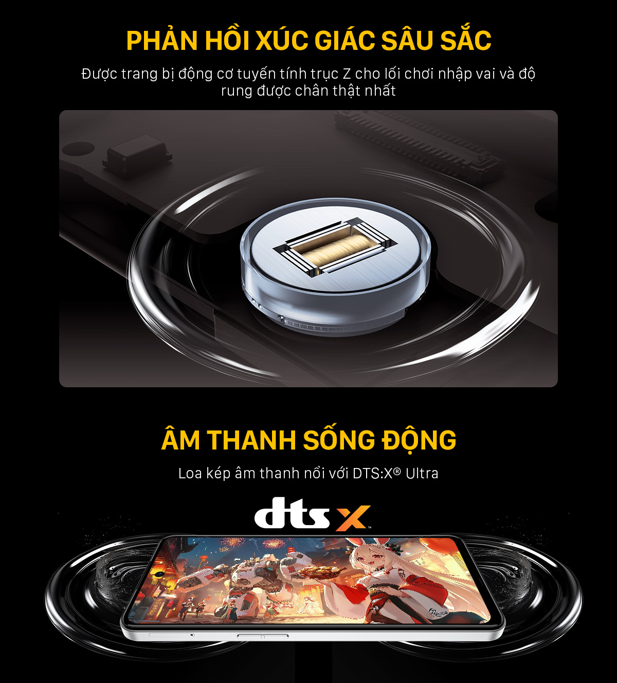 Mô tả Điện thoại Gaming Nubia Neo 3 5G 20(8+12)GB I 256GB I 6.8" 120hz I Chip T8300 I Pin 6000mAh - 11