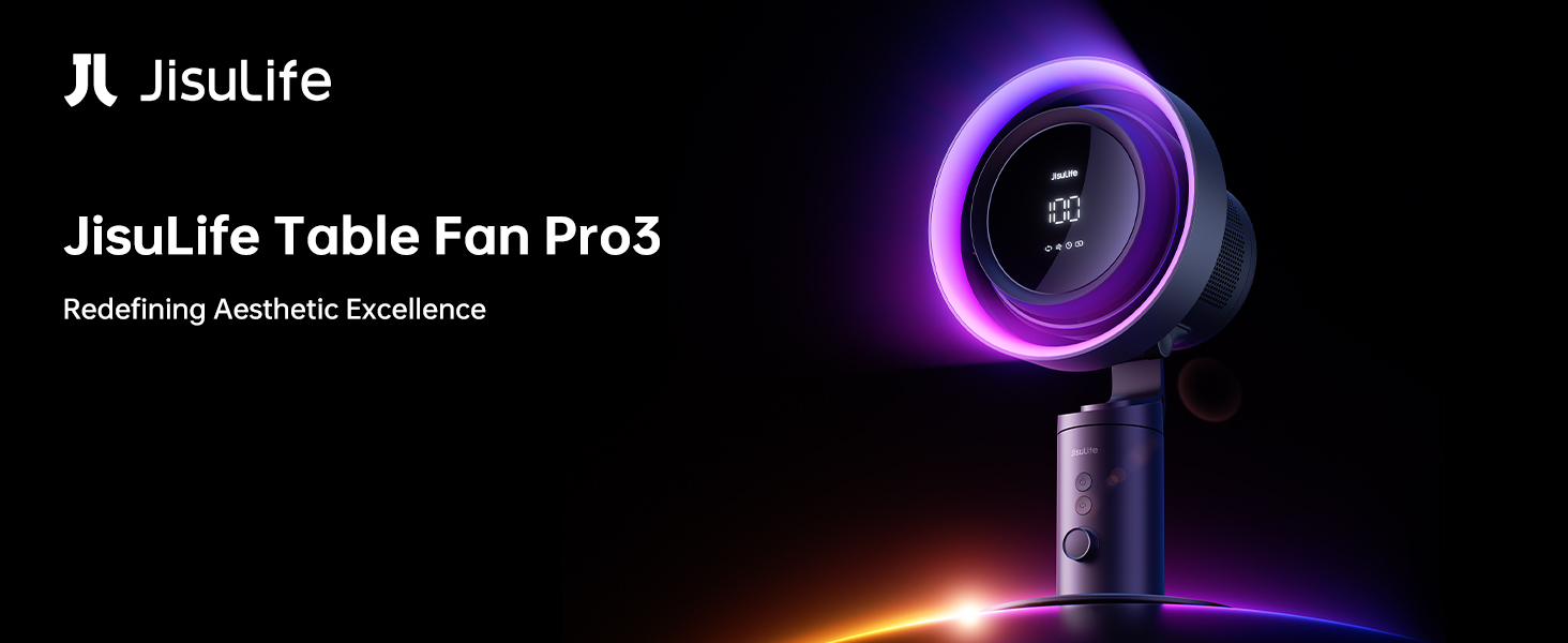 Mô tả Quạt để bàn cao cấp Jisulife Pro3 | Pin 10000mAh | Sử dụng tới 9 giờ | Màn hình LED hiển thị năng lượng gió |BH 12 tháng - 1