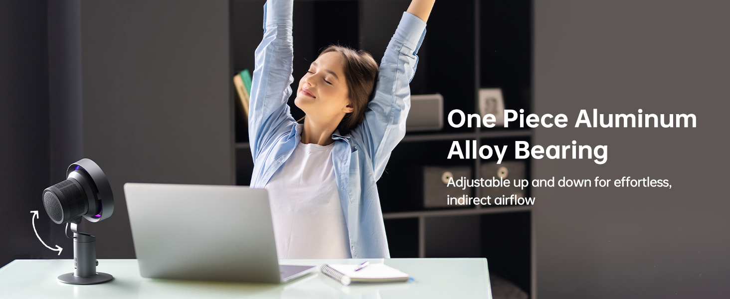 Mô tả Quạt để bàn cao cấp Jisulife Pro3 | Pin 10000mAh | Sử dụng tới 9 giờ | Màn hình LED hiển thị năng lượng gió |BH 12 tháng - 7