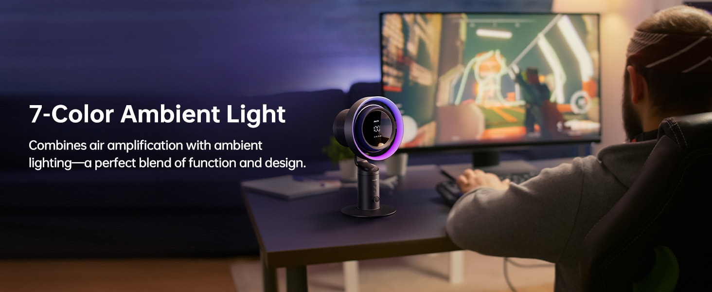 Mô tả Quạt để bàn cao cấp Jisulife Pro3 | Pin 10000mAh | Sử dụng tới 9 giờ | Màn hình LED hiển thị năng lượng gió |BH 12 tháng - 8