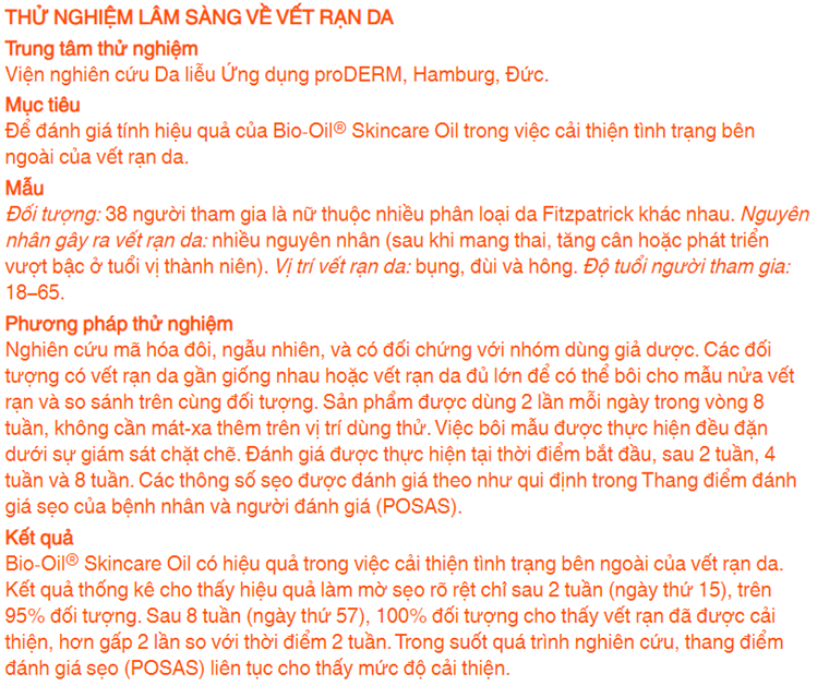 Mô tả Dầu dưỡng da giúp cải thiện khô sạm và đều màu da - BIO-OIL Skincare Oil (chai 200ml) - 1
