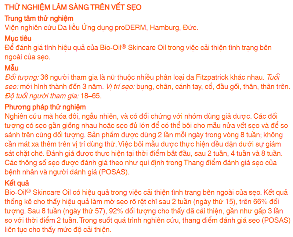 Mô tả Dầu dưỡng da giúp cải thiện khô sạm và đều màu da - BIO-OIL Skincare Oil (chai 200ml) - 2