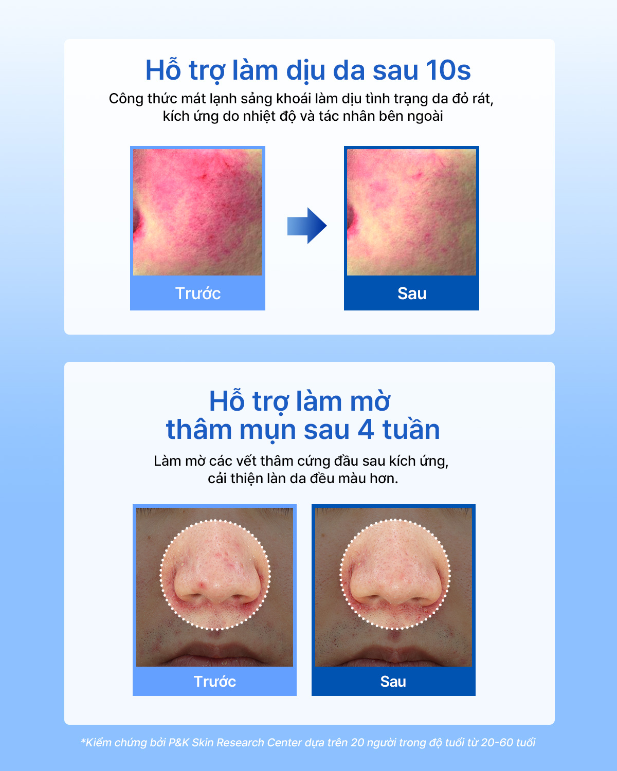 Mô tả Kem dưỡng ẩm, hỗ trợ tái tạo da Midnight Blue Clearing Water Cream 50g - 4