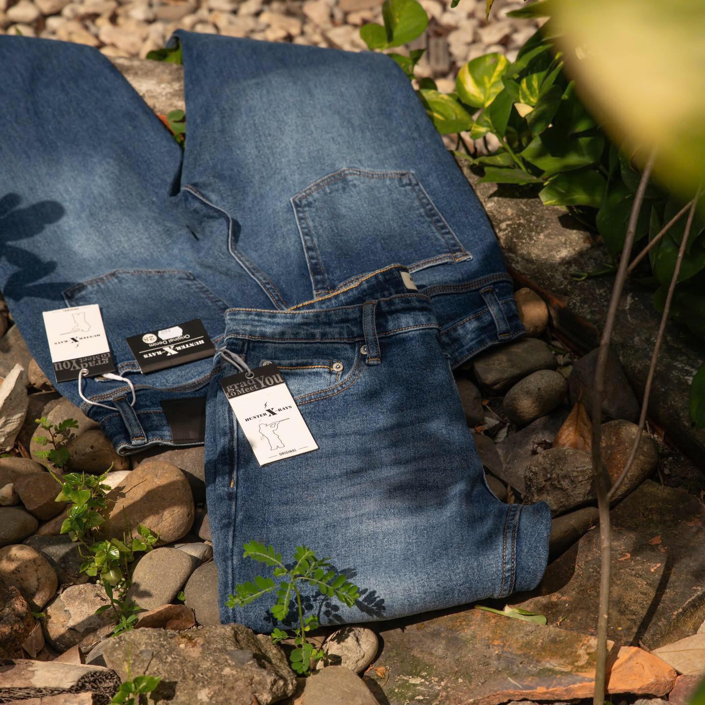 Mô tả D60 Quần Jeans Dài Justmen Form Slim Fit Gam Màu Xanh Đậm Phong Cách Quần Áo Nam - 6