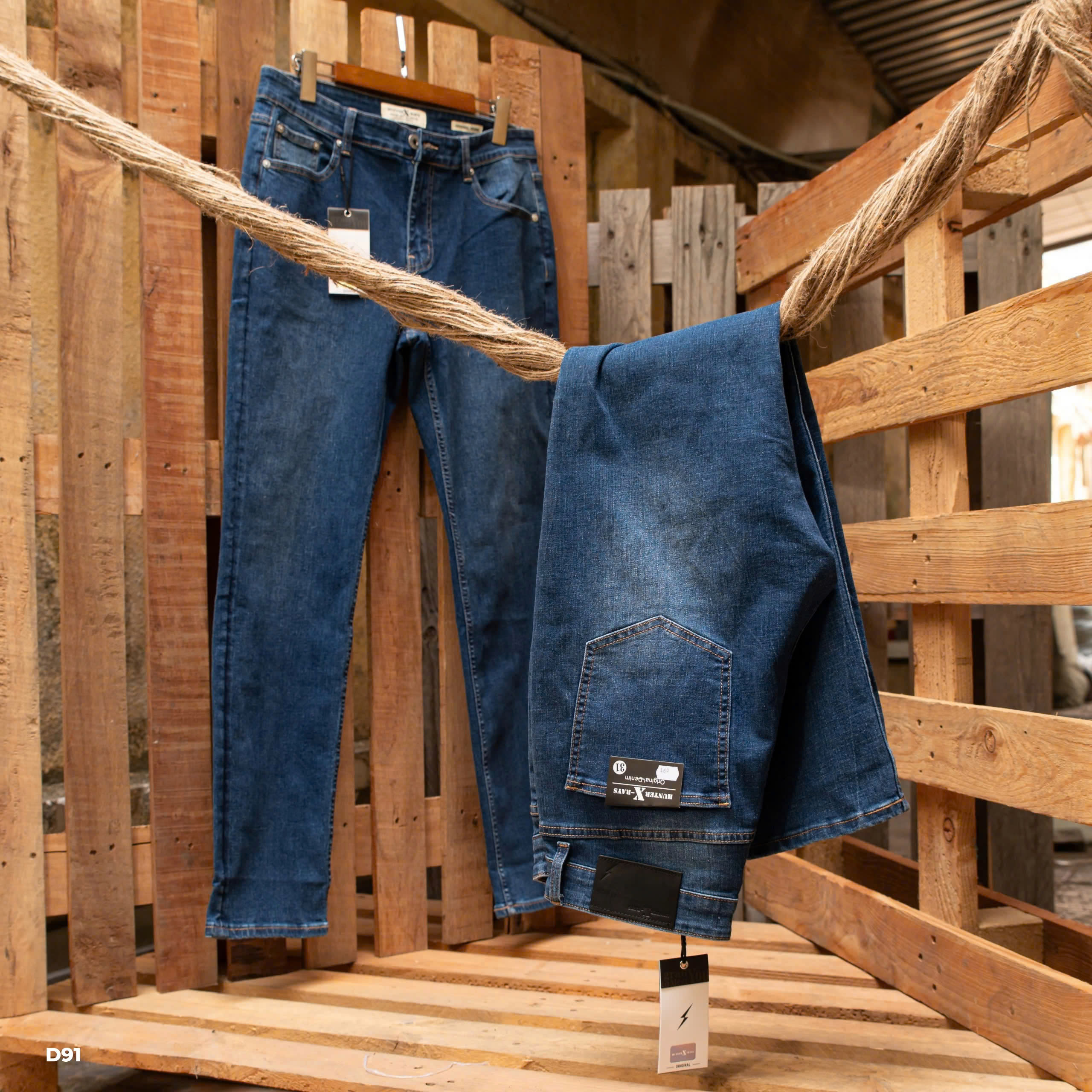 Mô tả Quần Jeans Dài Nam Cao Cấp HUNTER-XRAYS - D91 - 1