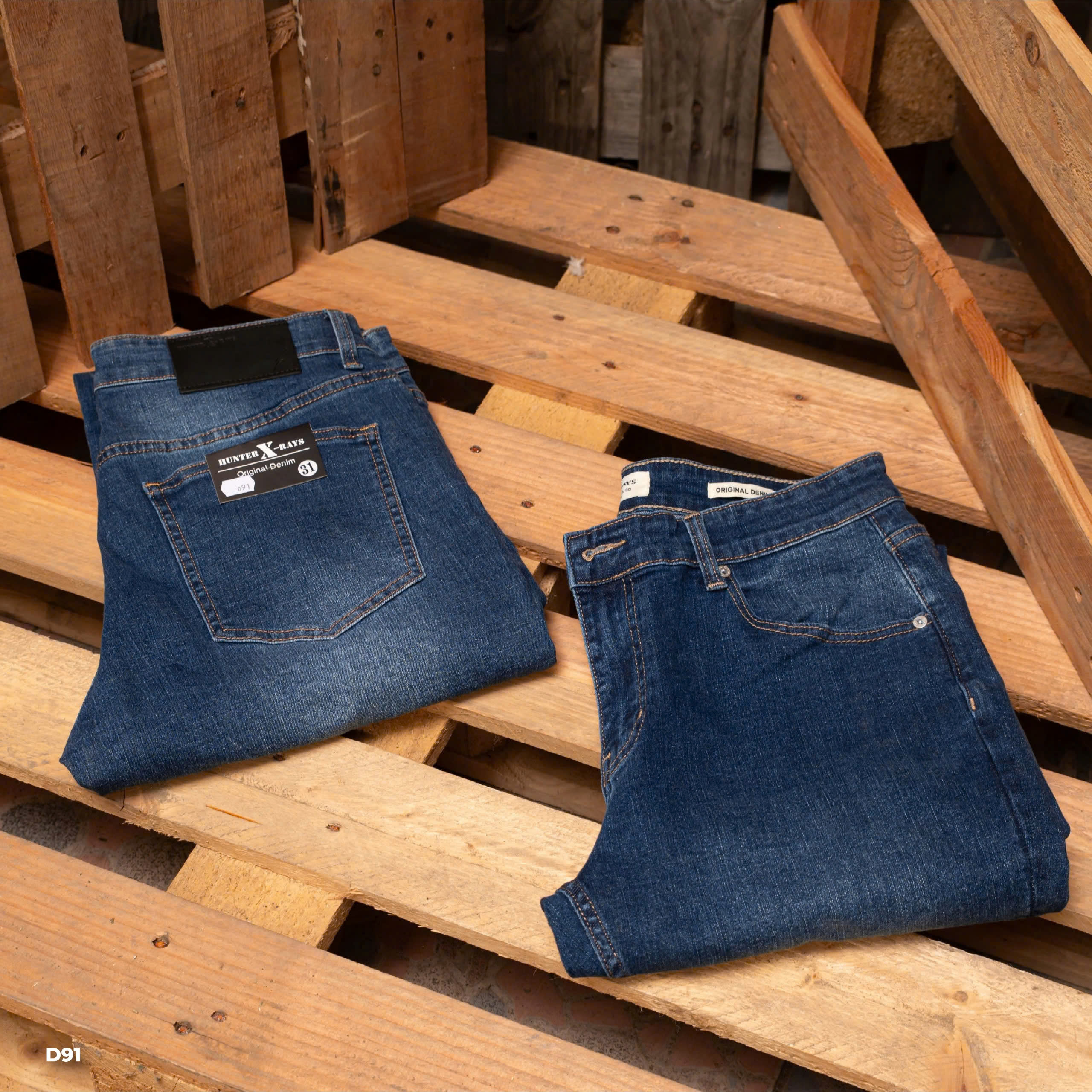 Mô tả Quần Jeans Dài Nam Cao Cấp HUNTER-XRAYS - D91 - 9
