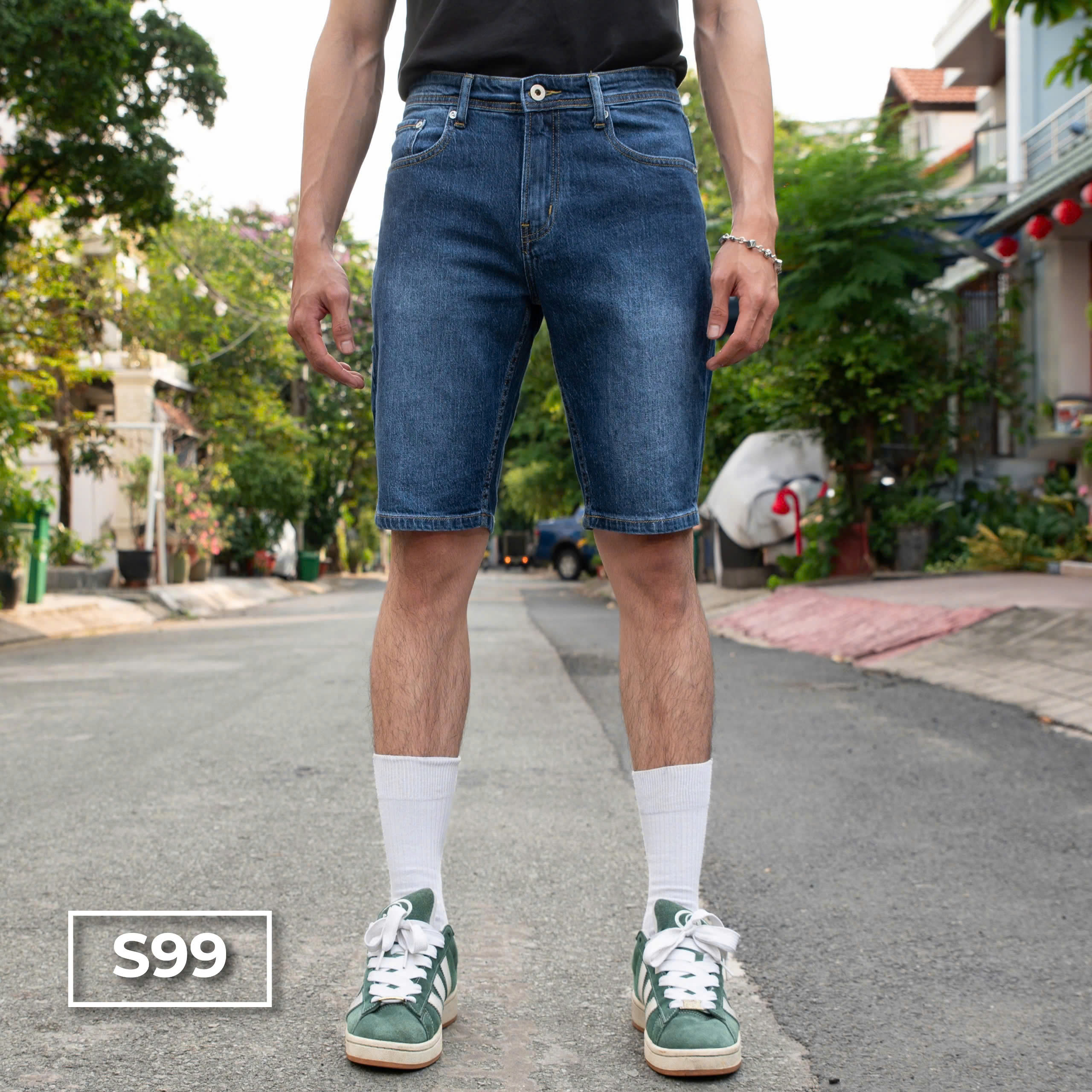 Mô tả Quần Short Jean Thun Nam Thời Trang Just Men S99 - 6