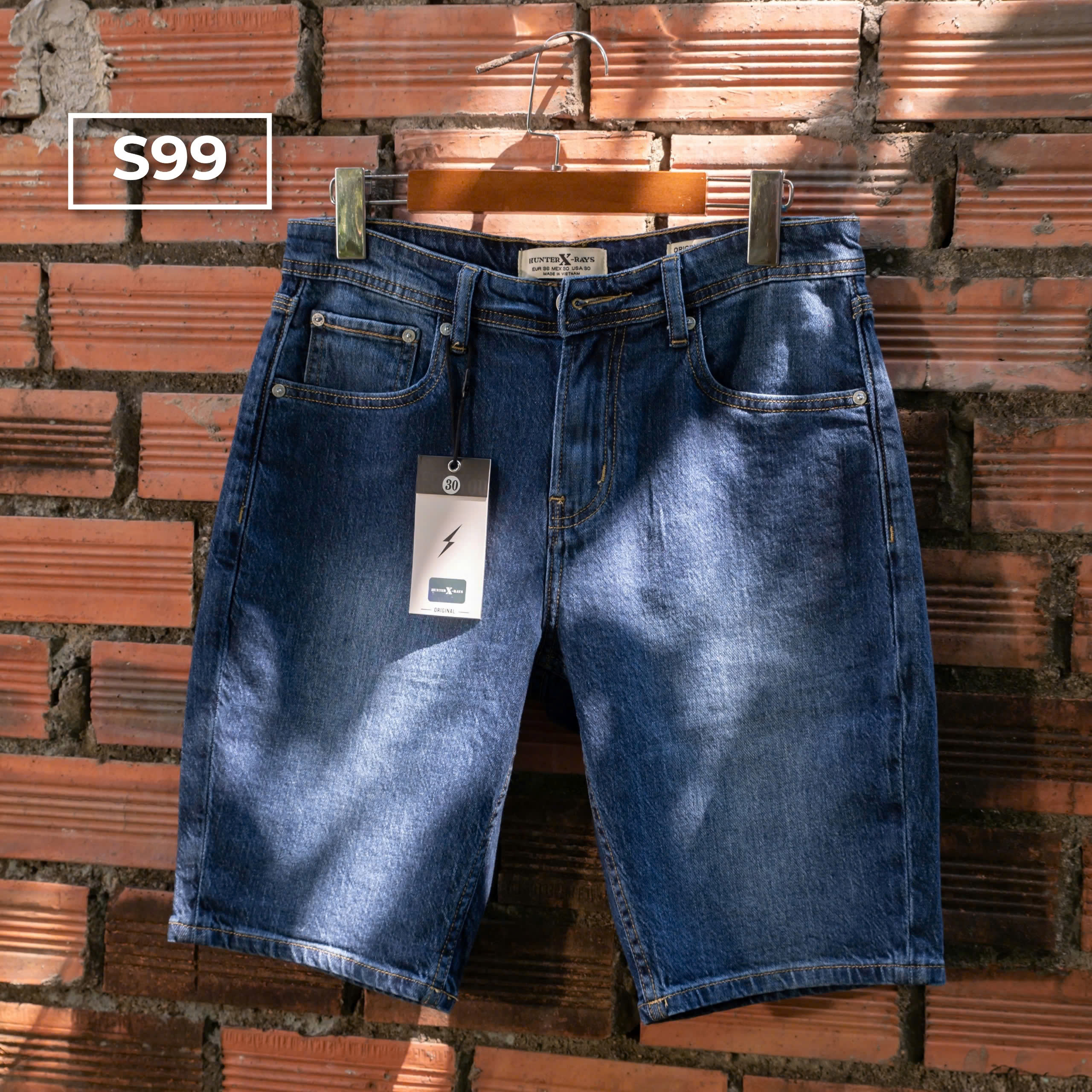 Mô tả Quần Short Jean Thun Nam Thời Trang Just Men S99 - 7