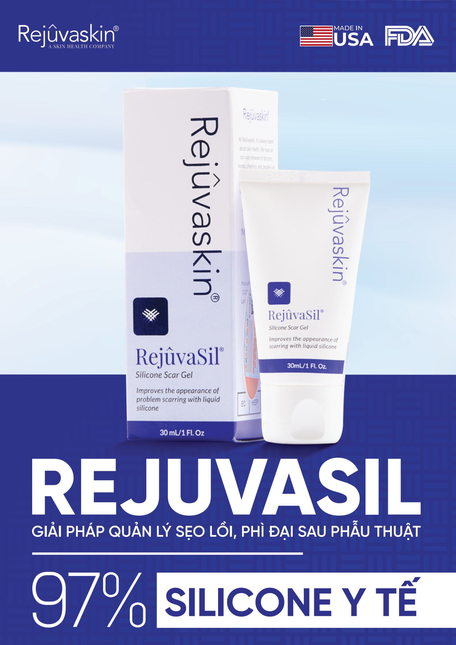Gel Rejuvasil 30ml - Ảnh 1