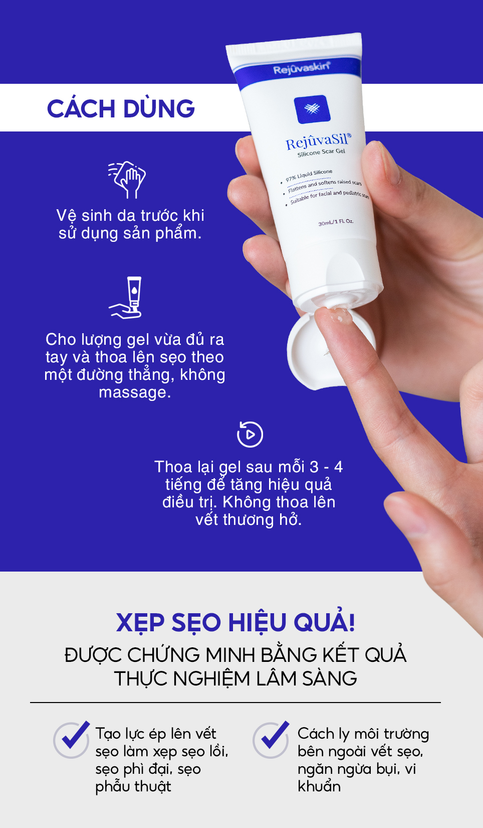 Gel Rejuvasil 30ml - Ảnh 4
