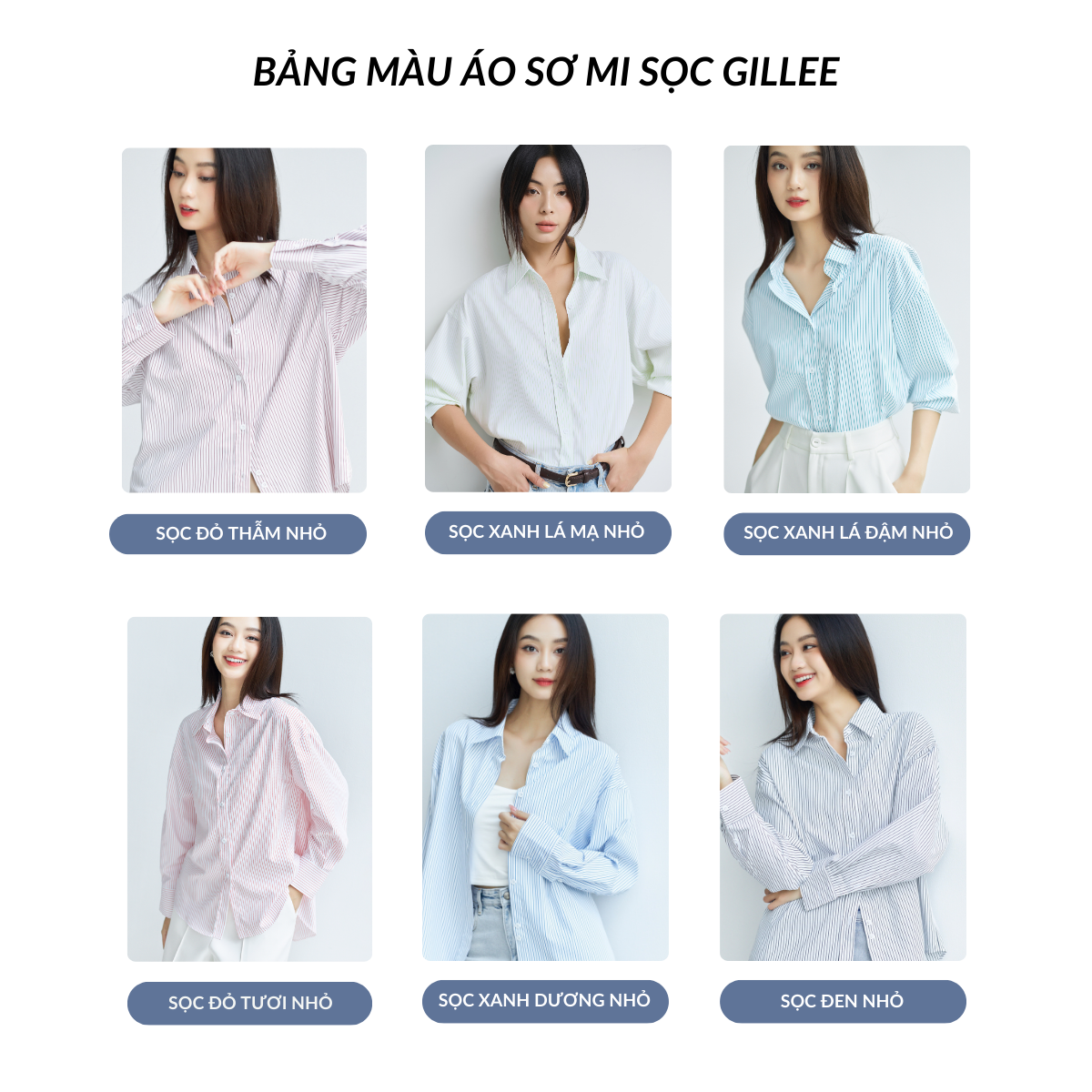 Sơ mi kẻ sọc thời trang