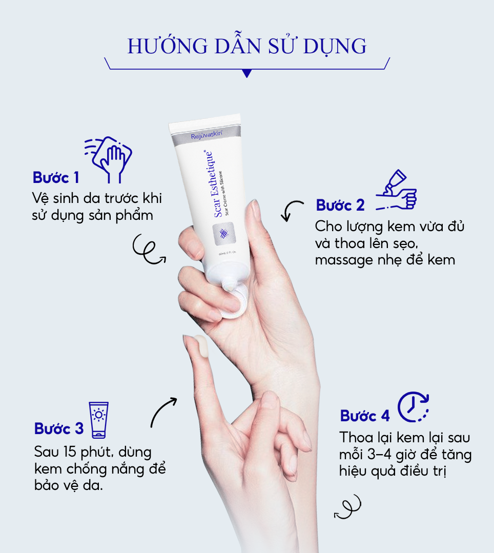 Kem Scar Esthetique 10ml - Chứng nhận