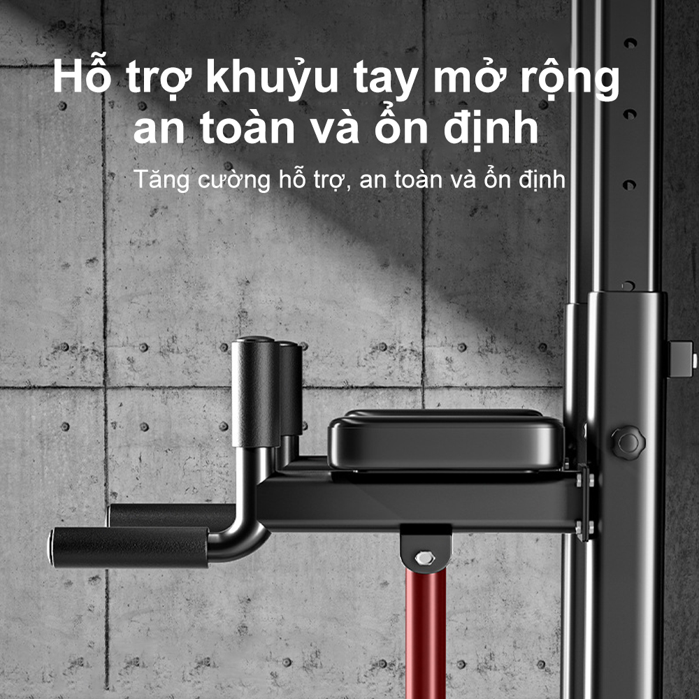 Mô tả OneTwoFit Giàn Tập Thể Hình Đa Năng, giàn xà đơn xà kép có thể điều chỉnh chiều cao - 3