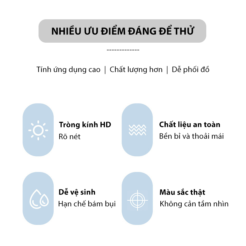 Mô tả Kính Mát Thời Trang Nam AORON Tròng Phân Cực Chống Tia UV400 Thiết Kế Gọng Vuông Sang Trọng Độc Đáo - AK061 - 3