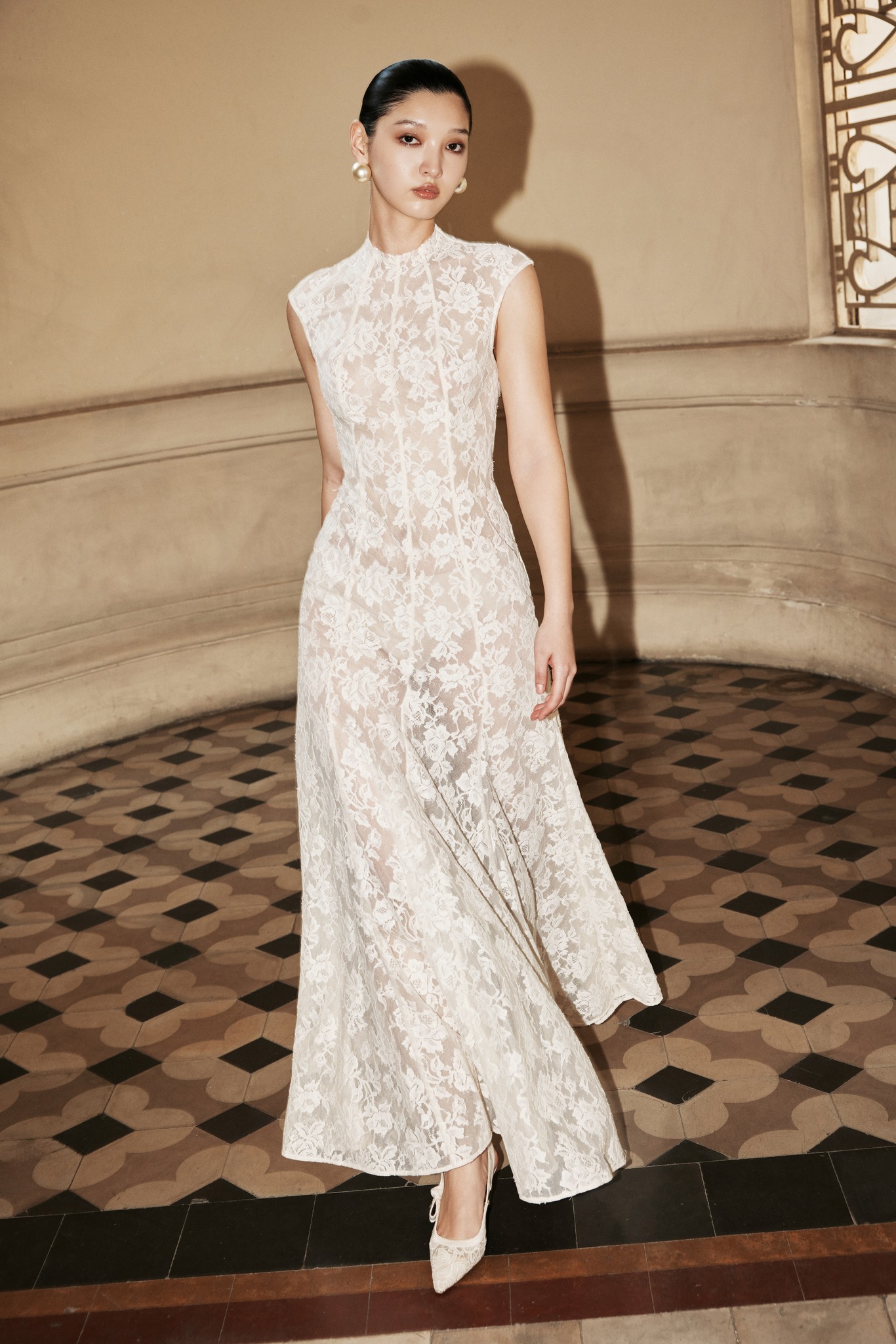 Mô tả Đầm ren Sloane Dress HUONG BOUTIQUE HBV1328 - 1