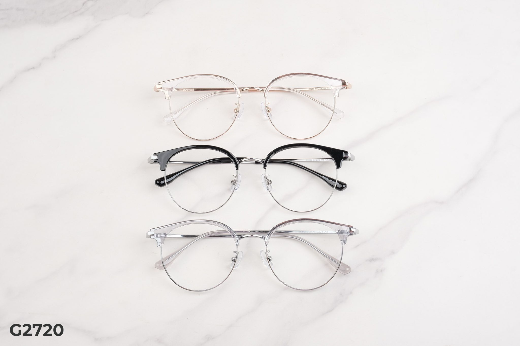 Gọng Kính Cận Hợp Kim Shady Unisex G2720