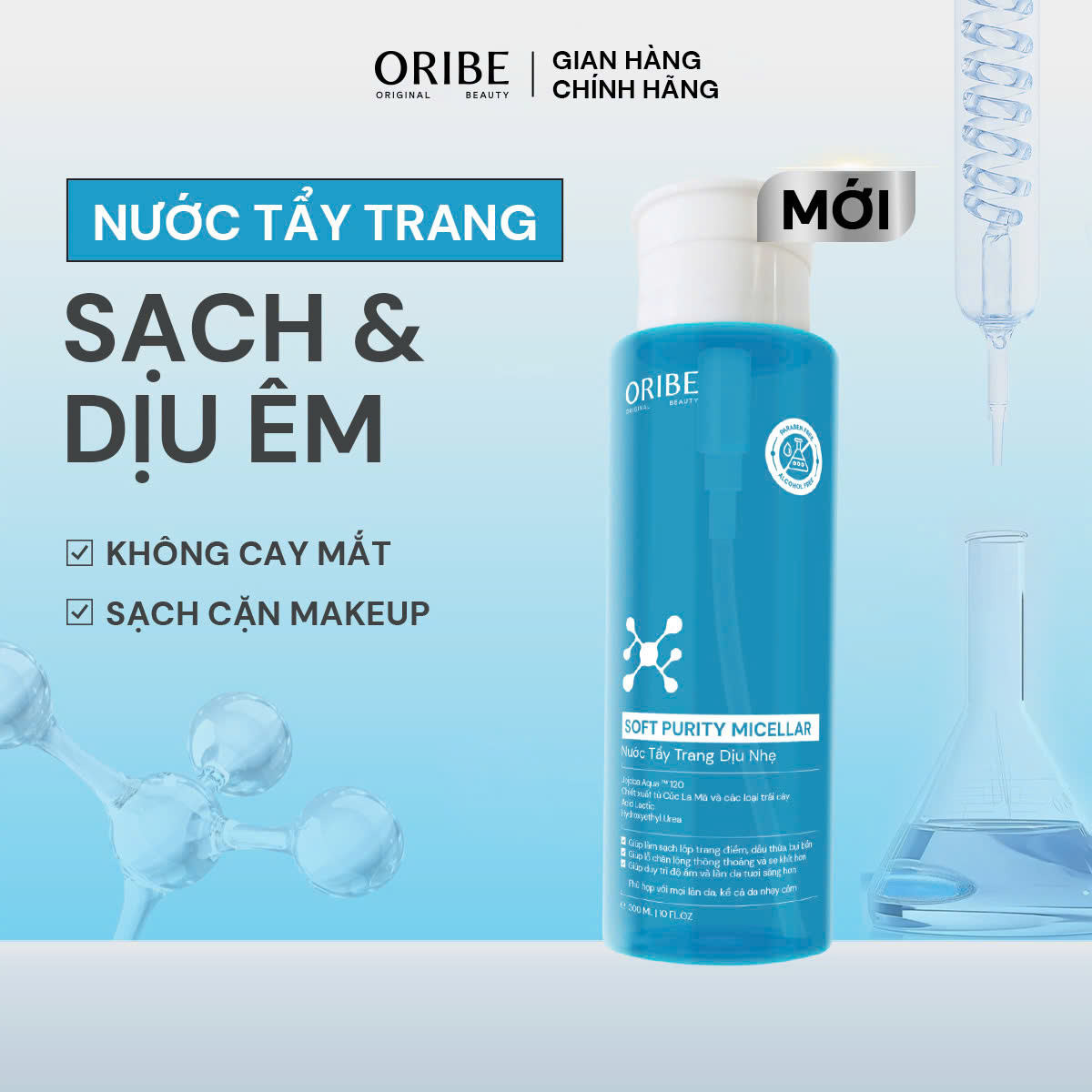 Nước tẩy trang Oribe