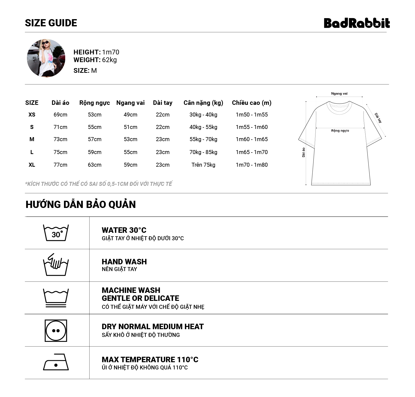 Mô tả ÁO THUN UNISEX - GELATO RABBIT TEE  - LOCAL BRAND CHÍNH HÃNG - BAD RABBIT CLUB - 2