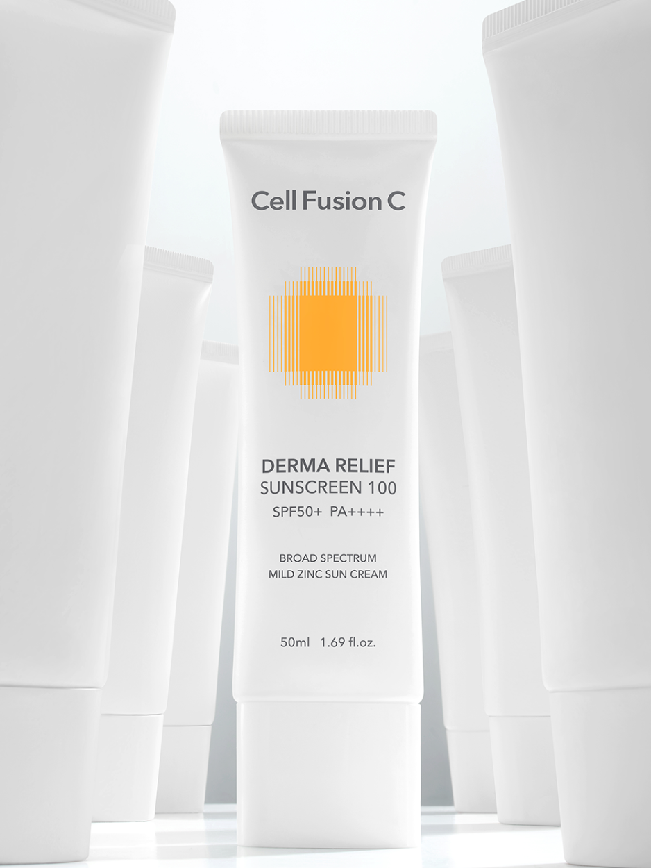 Mô tả Kem Chống Nắng Thuần Vật Lý An Toàn Cho Mẹ Bầu & Em Bé Cell Fusion C Derma Relief Sunscreen 100 SPF 50+/PA++++ - 8