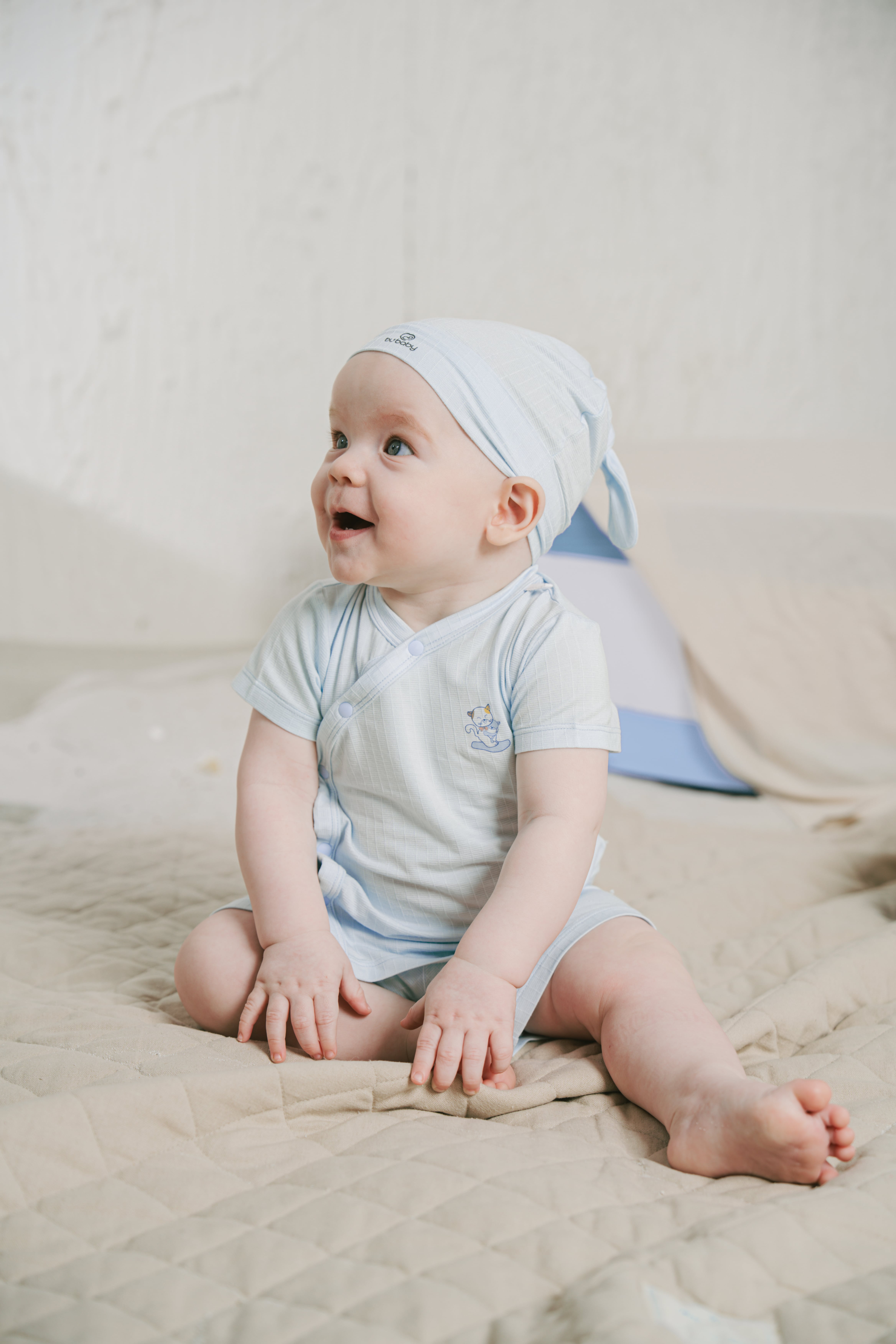 Mô tả Bộ ngắn tay cài chéo BU Baby Siro BSR130807 - 2