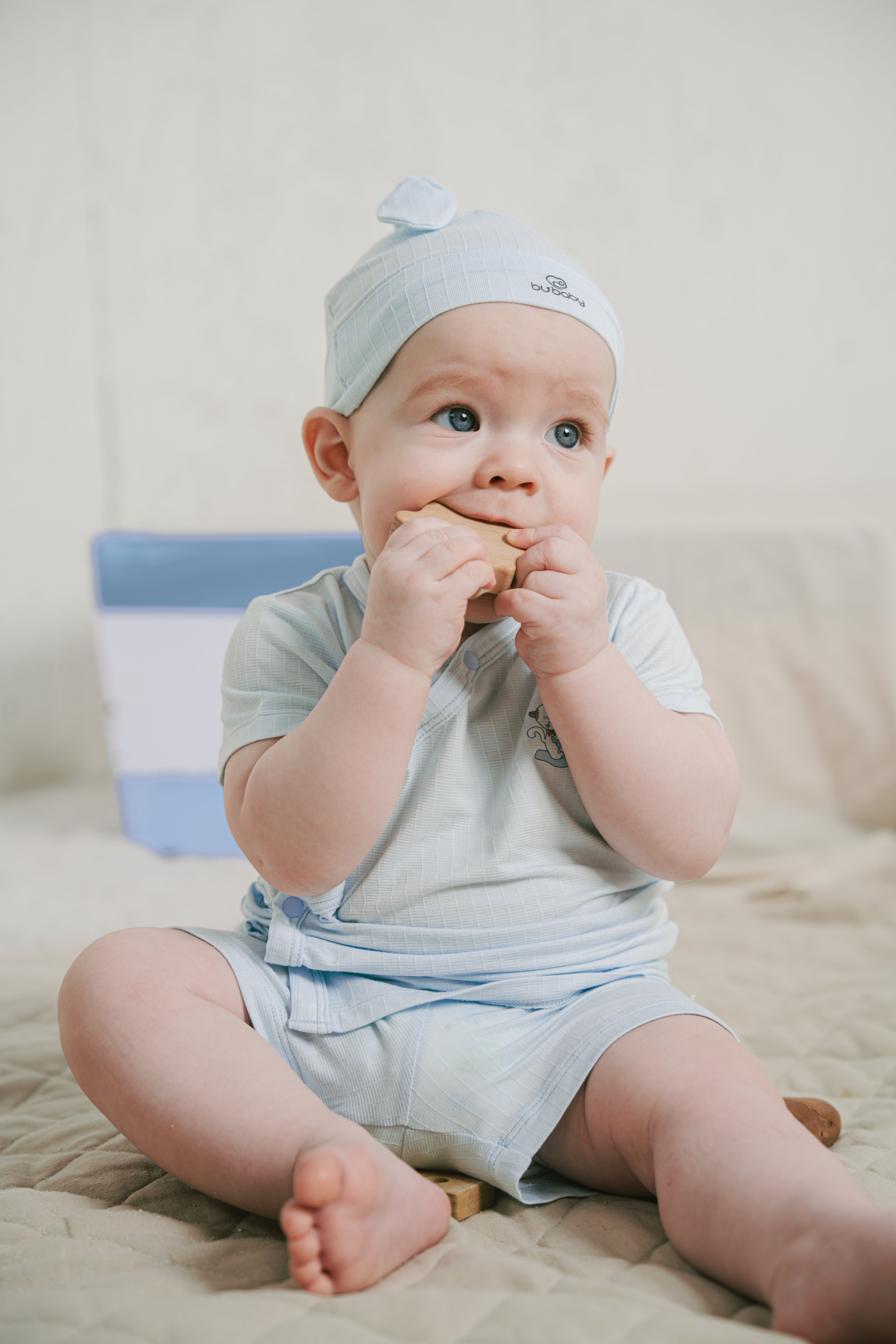 Mô tả Bộ ngắn tay cài chéo BU Baby Siro BSR130807 - 3