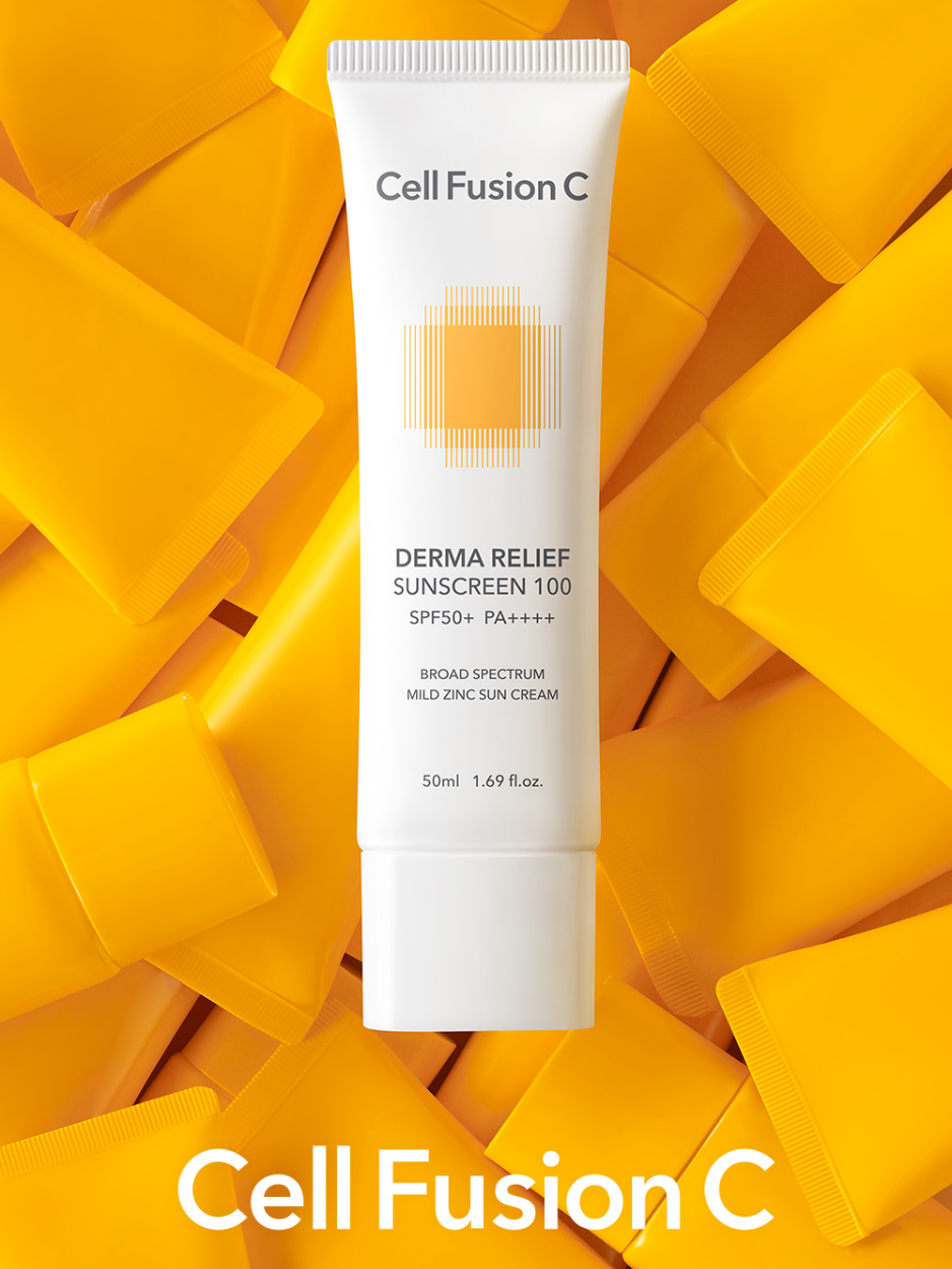 Mô tả Kem Chống Nắng Thuần Vật Lý An Toàn Cho Mẹ Bầu & Em Bé Cell Fusion C Derma Relief Sunscreen 100 SPF 50+/PA++++ - 12
