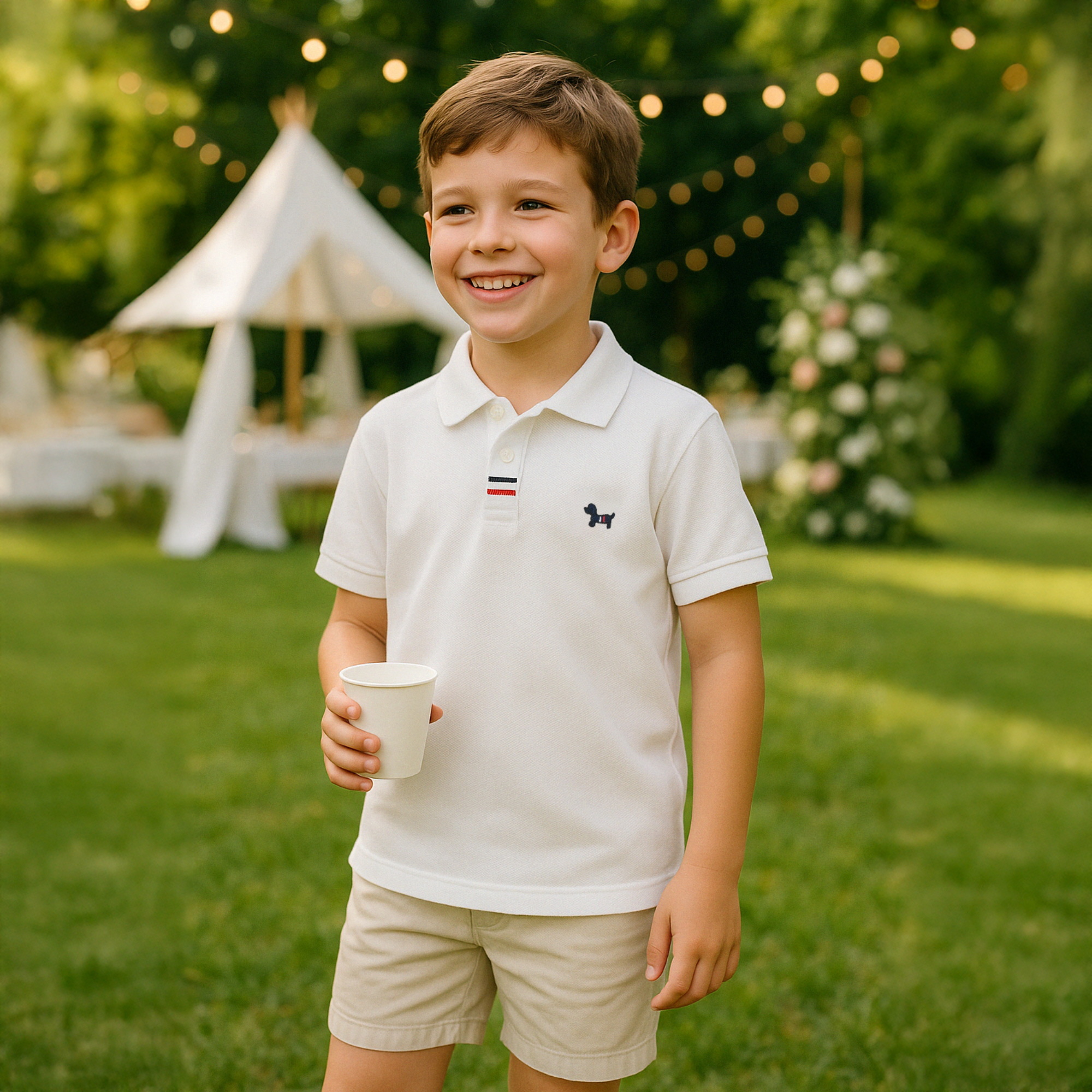 Mô tả Áo polo ngắn tay bé trai 27Kids KACADY phong cách hè cho trẻ 2-10 tuổi BSPO1 - 3