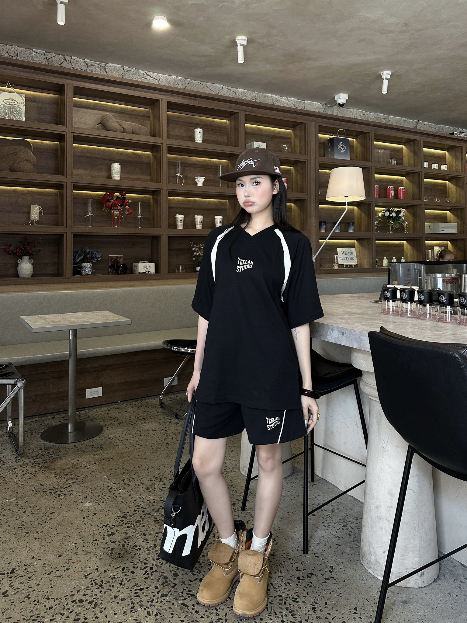 Mô tả Áo Thun Teelab Zaptron Original Form Rộng 5 Màu Hot Trend Unisex Local Brand TS318 - 4