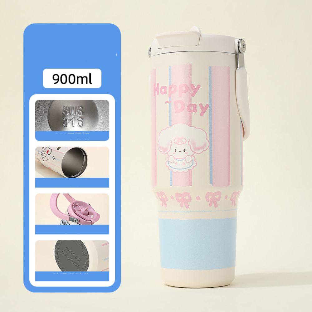Mô tả Ly Giữ Nhiệt ĐôRêMon LEVIKA 2023 Dễ Thương Dung Tích 600ml Chất Liệu Inox 304 Cao Cấp Giữ Nhiệt Từ 8-12 Giờ - 10