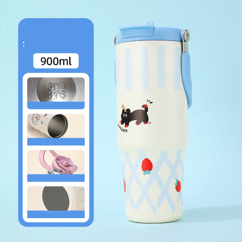 Mô tả Ly Giữ Nhiệt ĐôRêMon LEVIKA 2023 Dễ Thương Dung Tích 600ml Chất Liệu Inox 304 Cao Cấp Giữ Nhiệt Từ 8-12 Giờ - 11