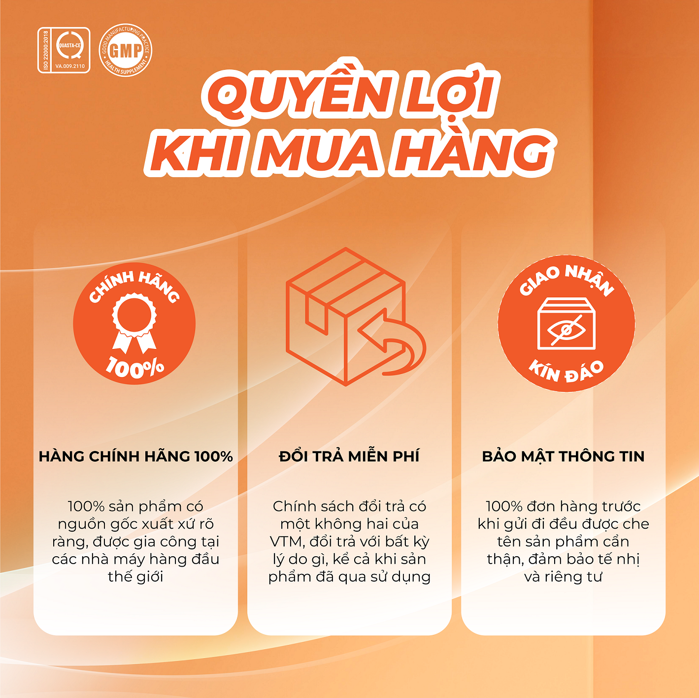 Mô tả Viên uống tinh bột nghệ VTM NANO CURCUMIN giảm viêm loét dạ dày, hành tá tràng - túi 60 viên - 6