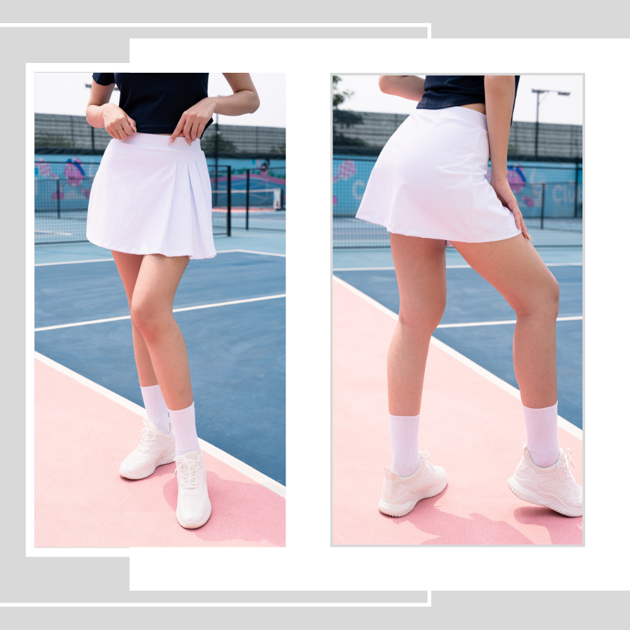 Mô tả Chân Váy Thể Thao 2 Lớp LV25S04F705 Livan Sport Co Giãn Mềm Mịn Thoáng Khí, Chân Váy Chơi Tennis, Chân Váy Nữ 2 Lớp - 7