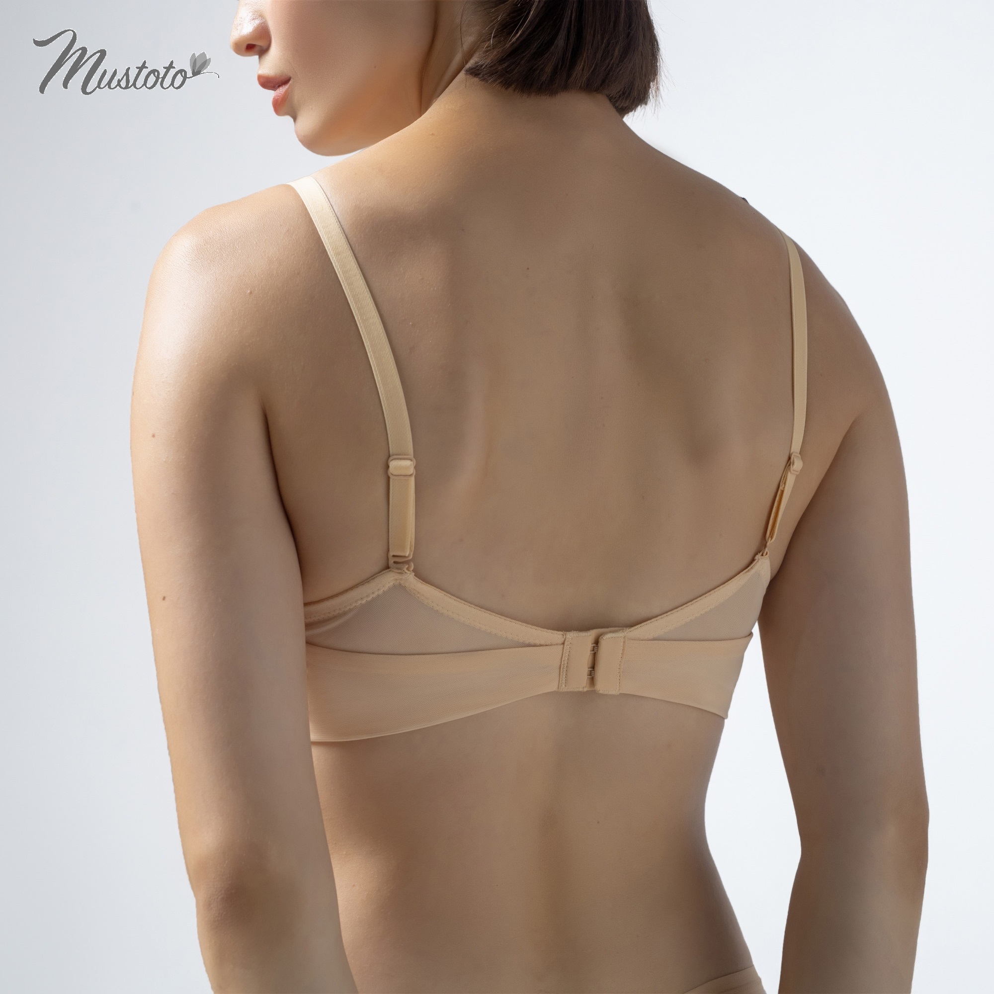 Mô tả Áo Lót Mustoto Bra Nâng 3,5cm Không Gọng Tự Nhiên (MA42) - 7