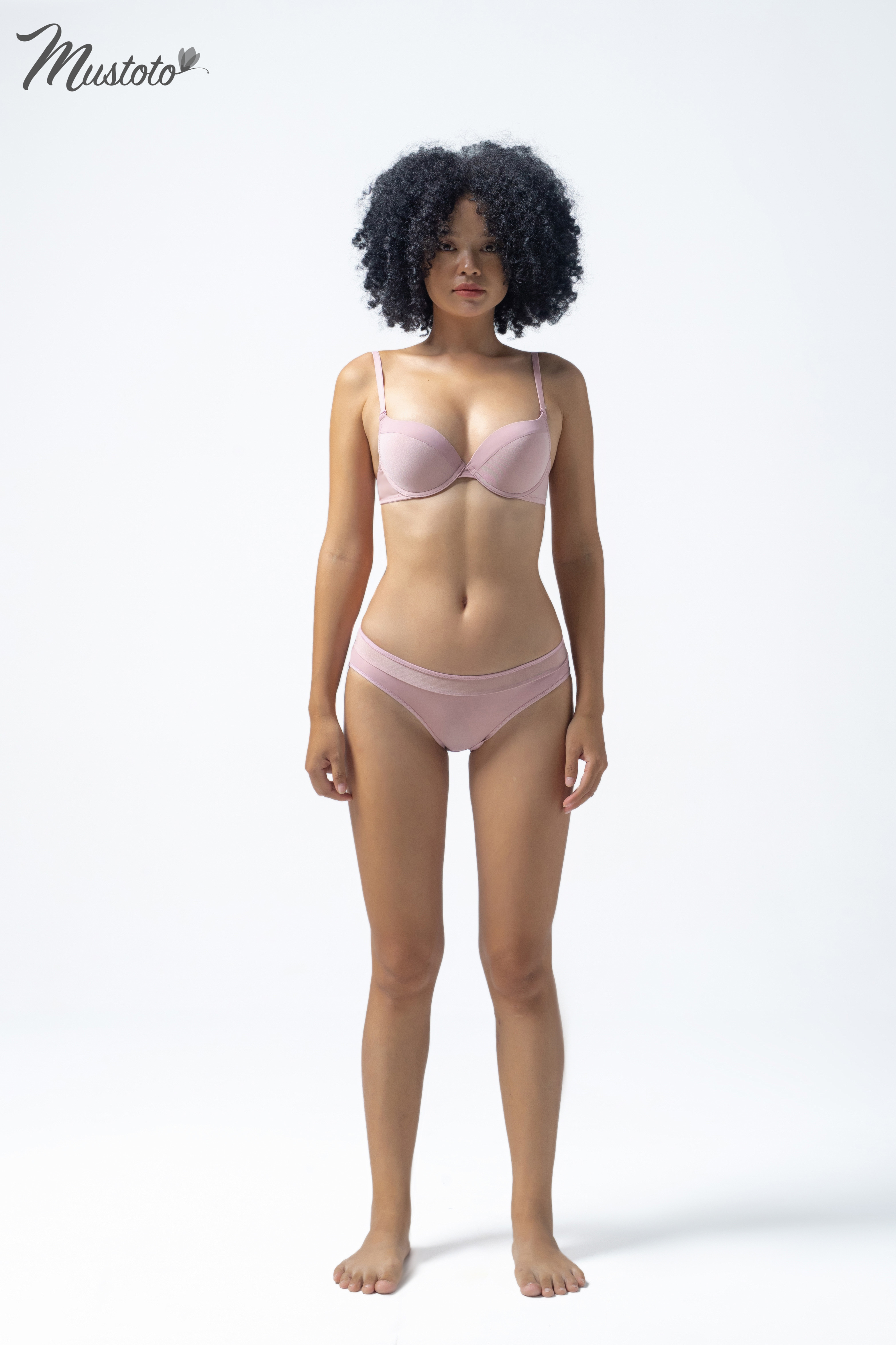 Mô tả Áo Lót Nữ Mustoto Bra Mút Mỏng 0,2cm Có Gọng Nâng (MA43) - 2