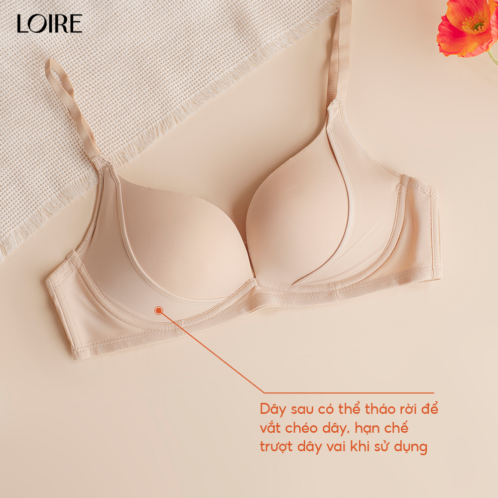 Mô tả Áo Lót Không Gọng Đệm Mỏng Mềm Gom Ngực Tự Nhiên Loirechic AL250301 - 2