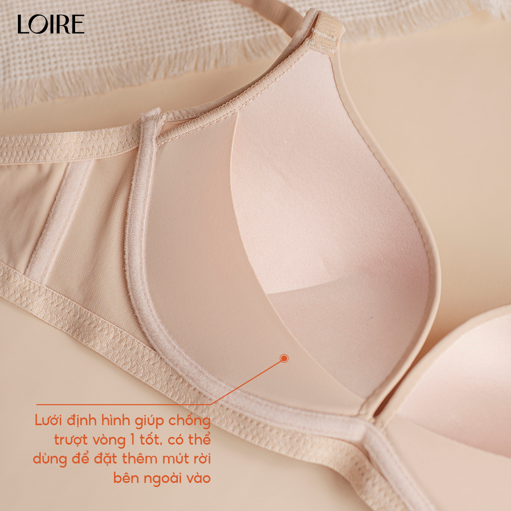 Mô tả Áo Lót Không Gọng Đệm Mỏng Mềm Gom Ngực Tự Nhiên Loirechic AL250301 - 3